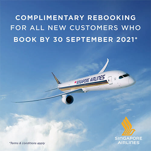 Aus World Travel Singapore Airliines complimentary rebooking policy